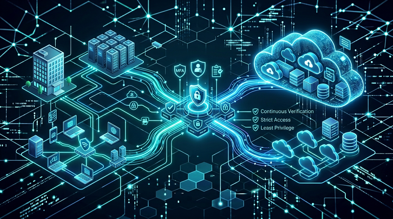 Zero Trust: treat every path as untrusted